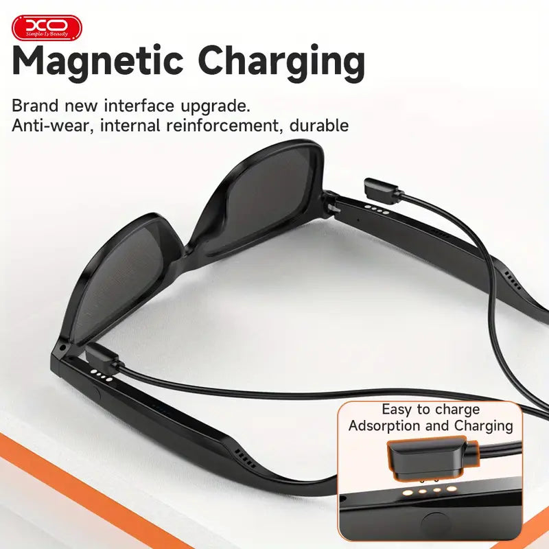 Audio Eyewear with Built-in Mic & Speakers
