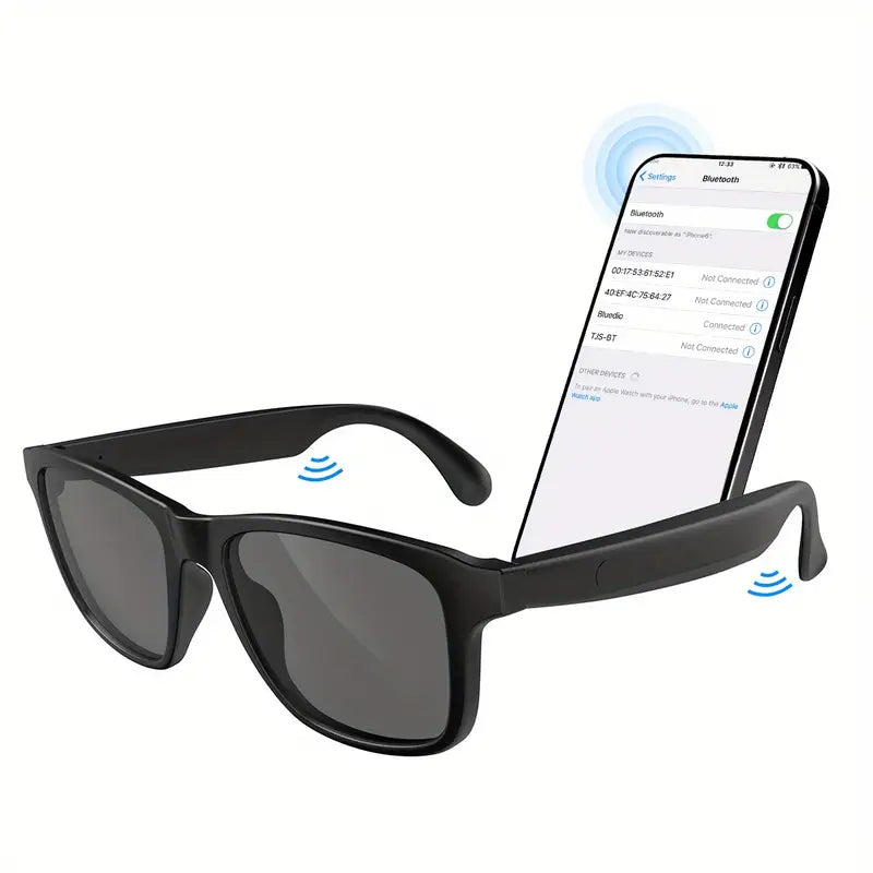 Audio Eyewear with Built-in Mic & Speakers