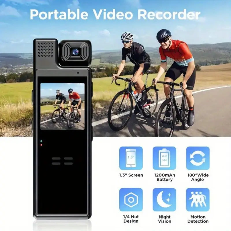 1080P HD Pocket Travel Camcorder