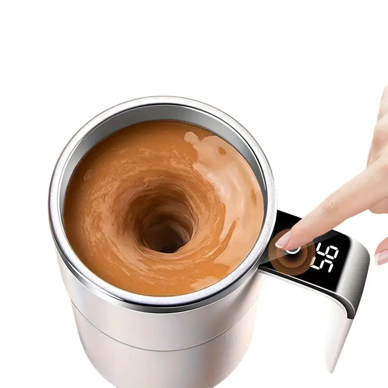 Rechargeable USB Self-Stirring Coffee Mug