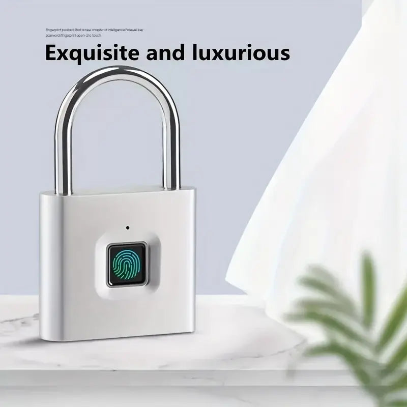 Waterproof Mini Smart Travel Fingerprint Padlock