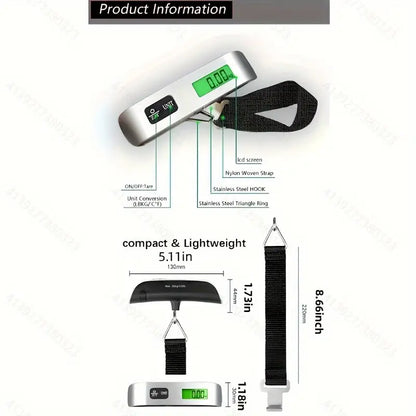 Portable T-Shaped Electronic Luggage Scale