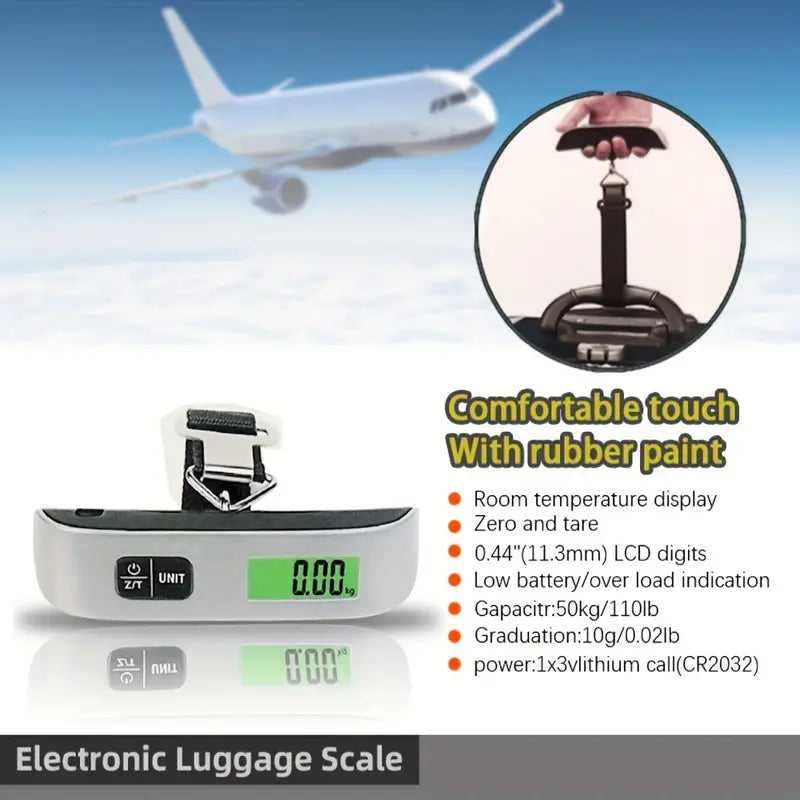 Portable T-Shaped Electronic Luggage Scale