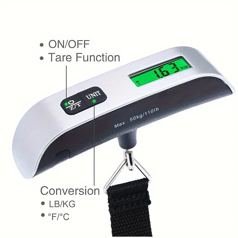 Portable T-Shaped Electronic Luggage Scale