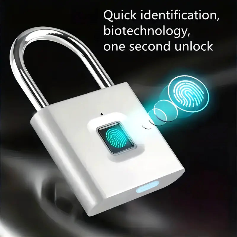 Waterproof Mini Smart Travel Fingerprint Padlock