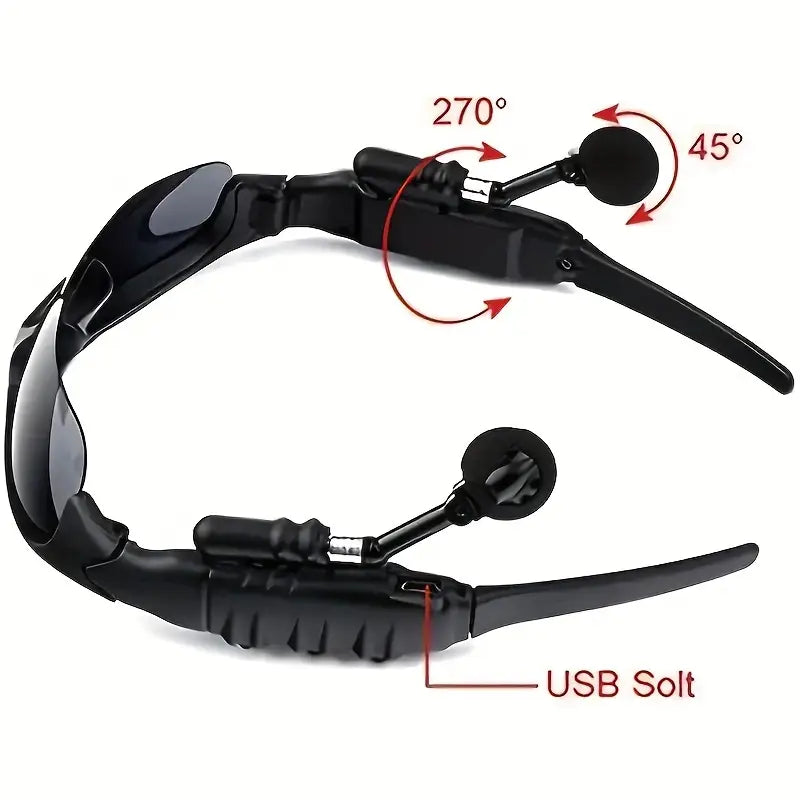 Wireless Bult-in Headphones Smart Audio Glasses