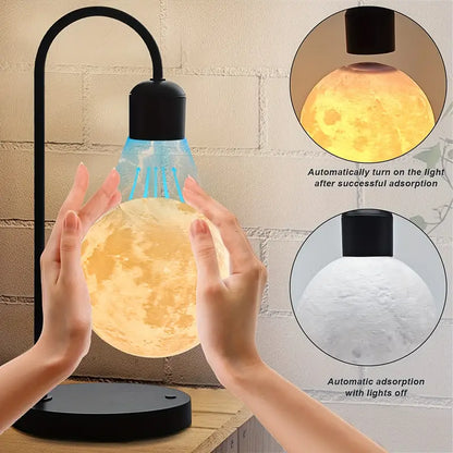 Magnetic Floating Moon Lamp