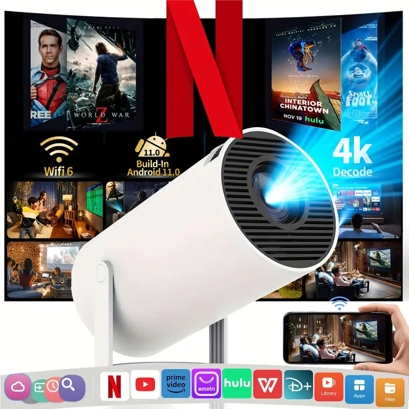 Mini Portable 4K Smart Projector