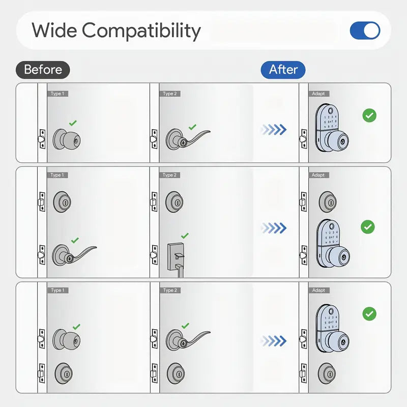 Smart Keypad Deadbolt Lock