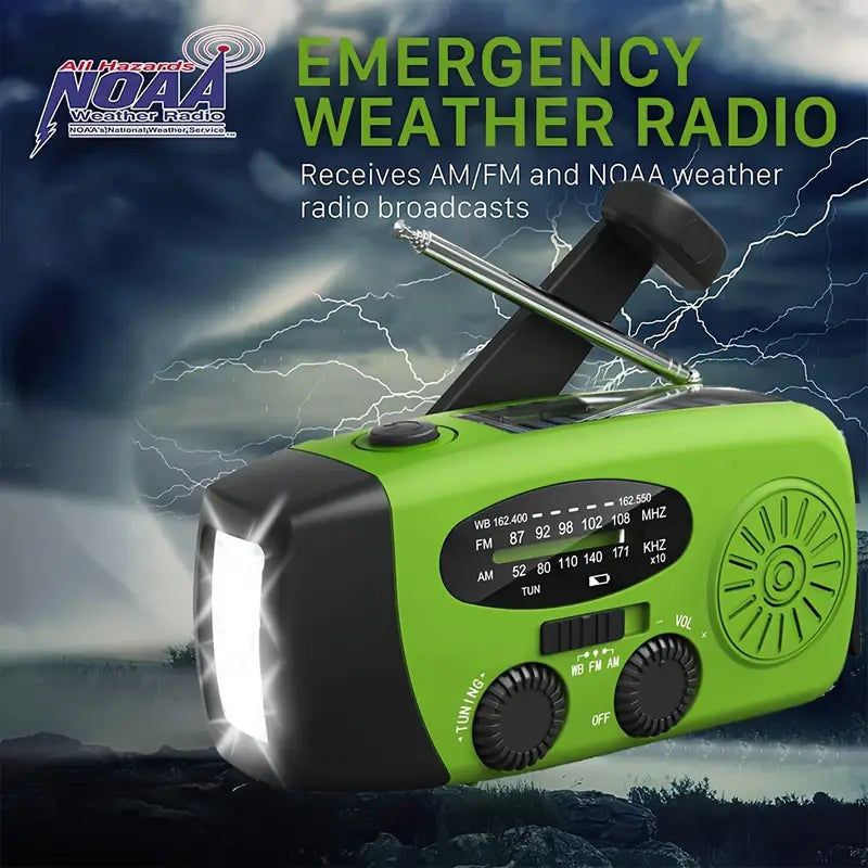 2000mAh Portable Emergency Radio